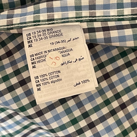 Club Room Shirts 19 34/35 - Picture 5 of 9